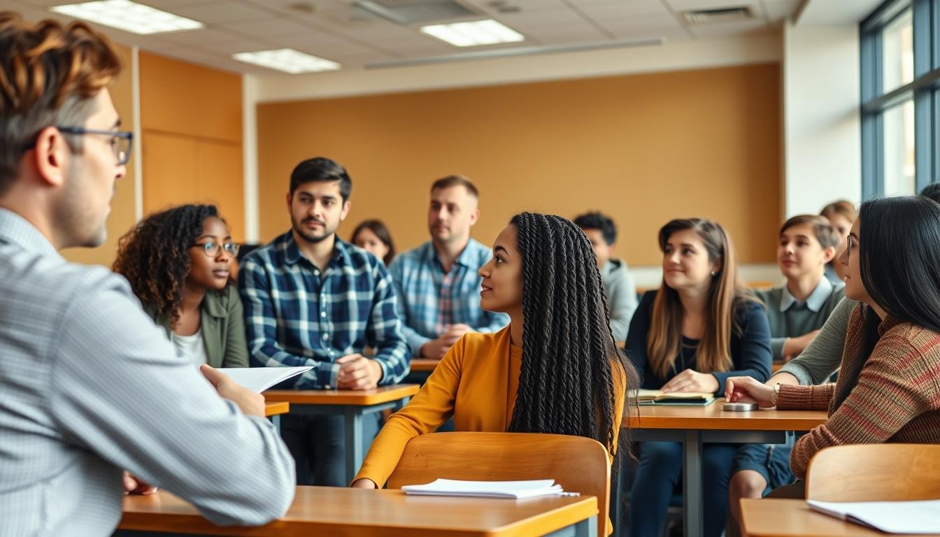 Student using online courses for flexible education