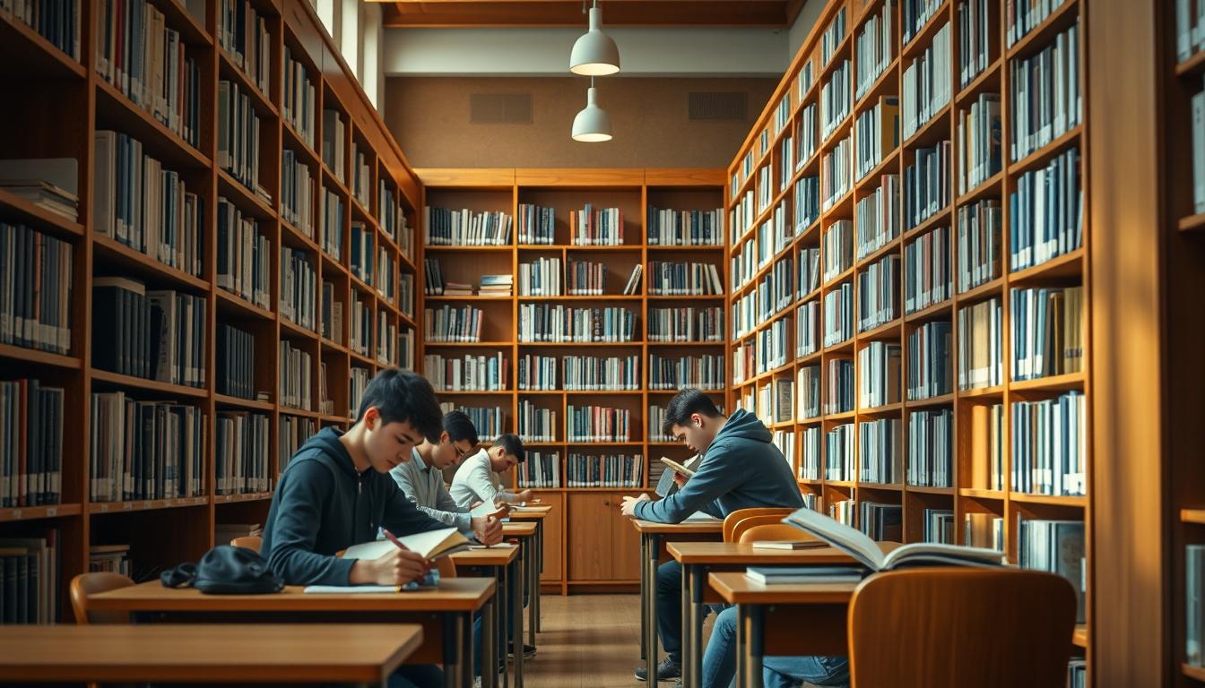 Organized study environment supporting productive learning